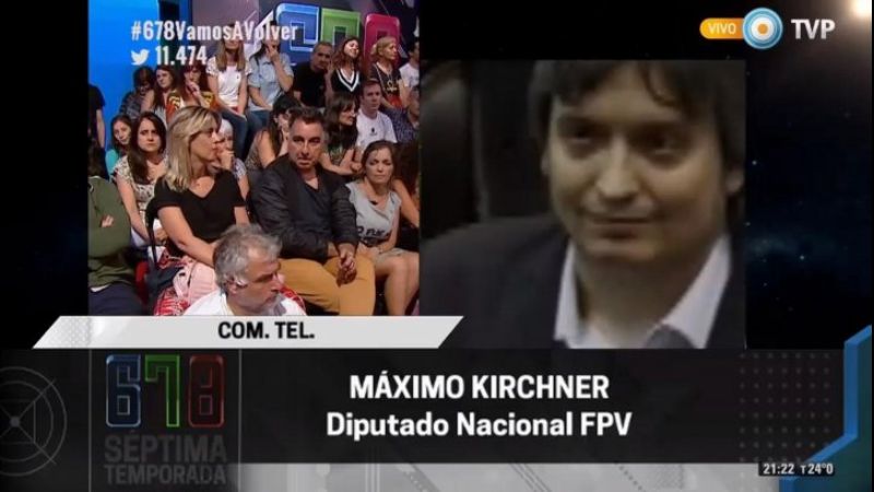 “6,7,8” se despidió con Máximo Kirchner y Axel Kicillof