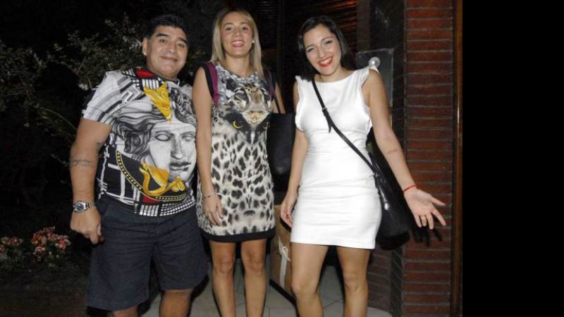 Sin Dalma ni Gianinna, Diego celebró Nochebuena con Rocío y Jana