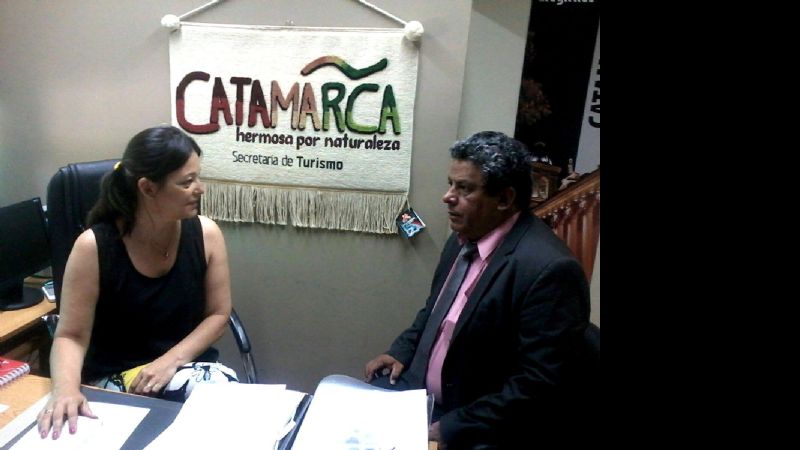 El intendente Gómez se reunió con la Secretaria de Turismo