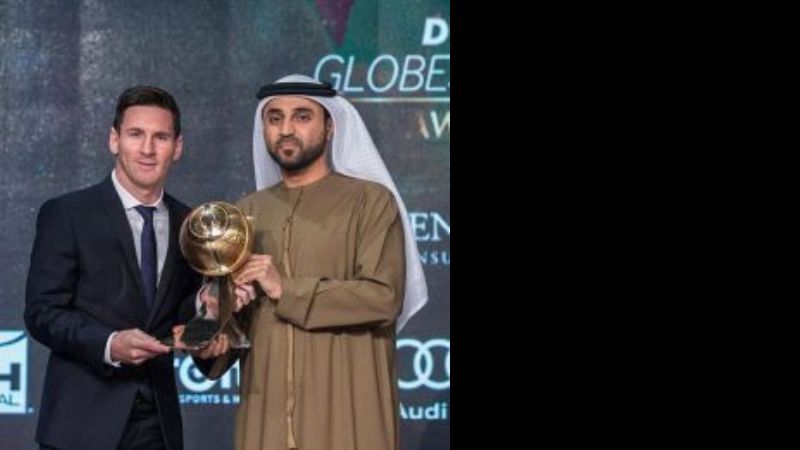 Messi y el Barça coparon los premios Globe Soccer de Dubai