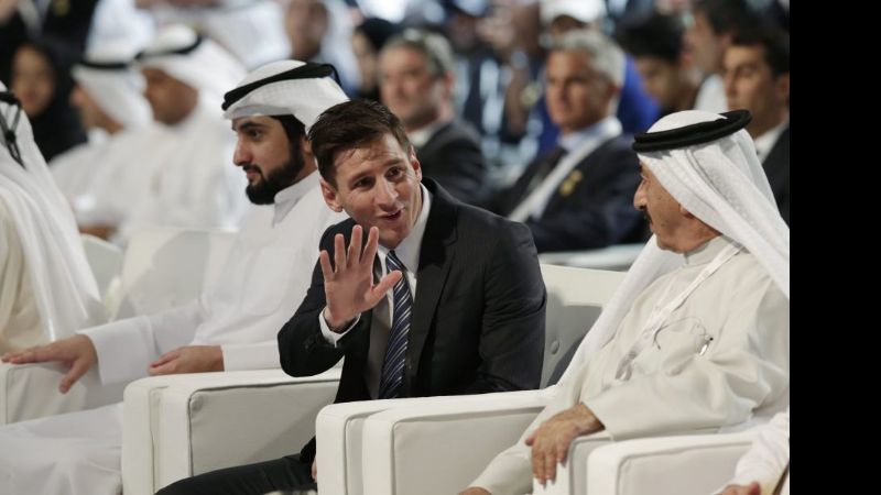 Messi y el Barça coparon los premios Globe Soccer de Dubai