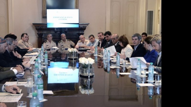 Ponen en funcionamiento el Sistema Federal de Emergencias