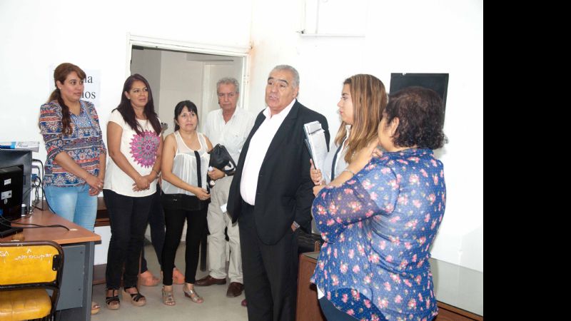 El vicegobernador recorrió las dependencias del Senado