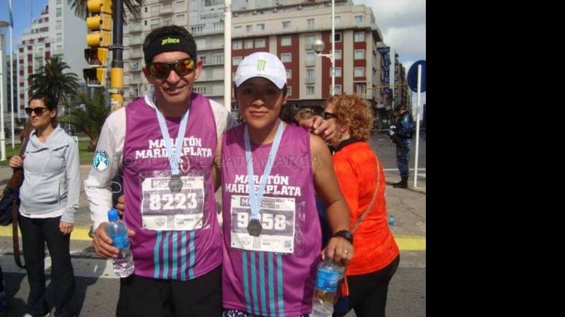 Cadete catamarqueña participó en la Maratón Mar del Plata 2015