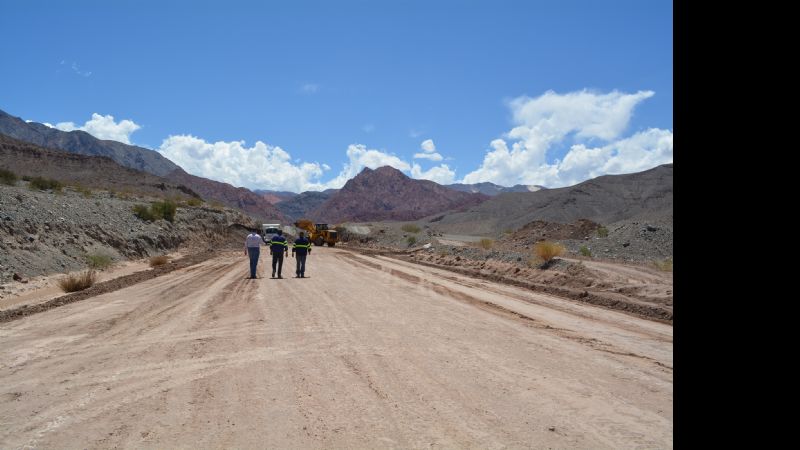 Transitar con precaución entre los kilómetros 1404 y 1412 por erosiones en zona de camino