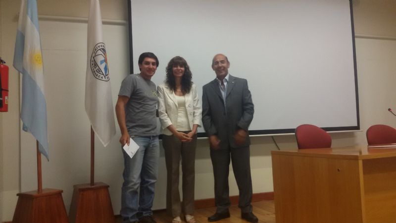 Reconocimiento al trabajo de becarios en el programa de Riesgos Ambientales