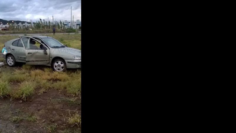 Vuelco en el norte de la Capital