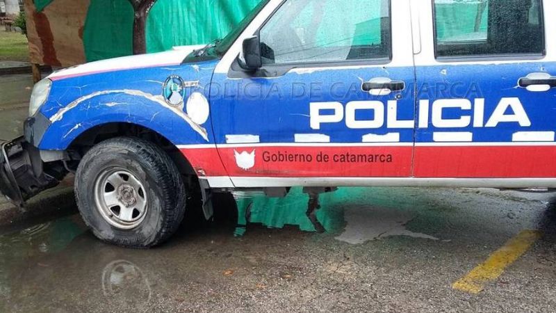 Lo aprehendieron por protagonizar un accidente y fugarse