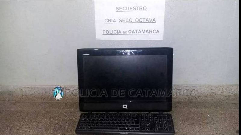 Demoran a un adolescente por el robo de una computadora
