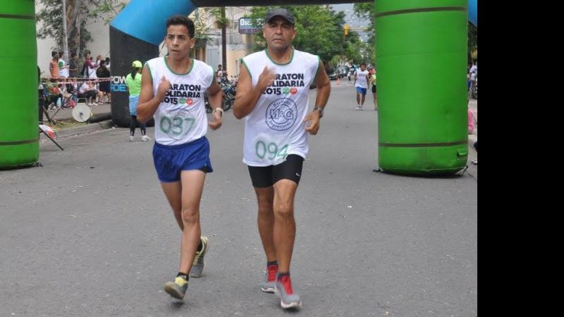 Lucas Castro y Mónica Giménez fueron los mejores de la “ECA Solidaria”