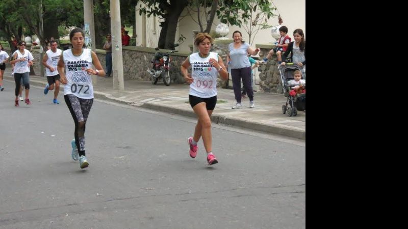 Lucas Castro y Mónica Giménez fueron los mejores de la “ECA Solidaria”