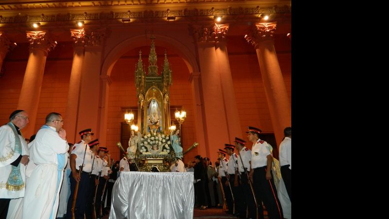 Llegan peregrinos porteños para sumarse a los festejos por los 100 años del Camarín