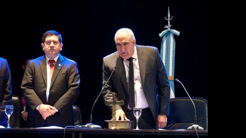 Octavio Gutiérrez prestó juramento y asumió como vicegobernador