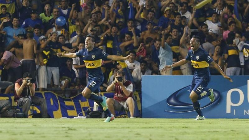 Boca humilló a River, goleándolo 5 a 0, en Mendoza