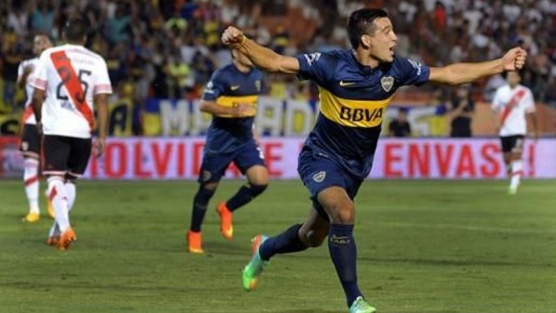 Boca humilló a River, goleándolo 5 a 0, en Mendoza