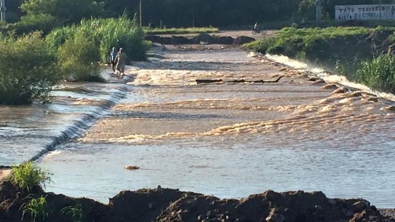 Tensión por posible desalojo en el Camino de la Virgen