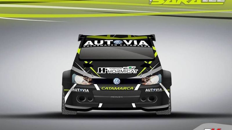 Así será el auto de Augusto D´Agostini, en el Rally 2015