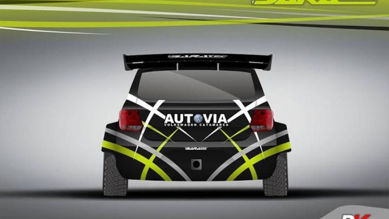 Así será el auto de Augusto D´Agostini, en el Rally 2015