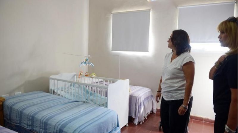 Corpacci visitó la obra del nuevo Banco de Sangre