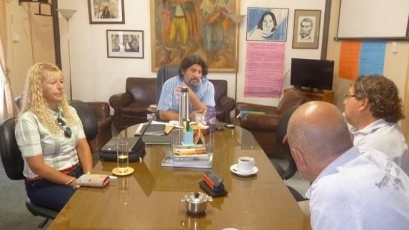 Ariza se reunió con cooperativas por nuevas salas de jardín de infantes