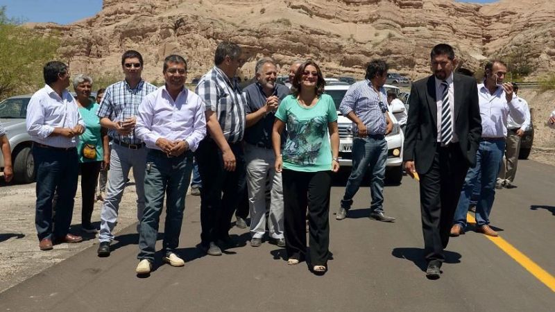 La Gobernadora inauguró obras en el Norte de Belén