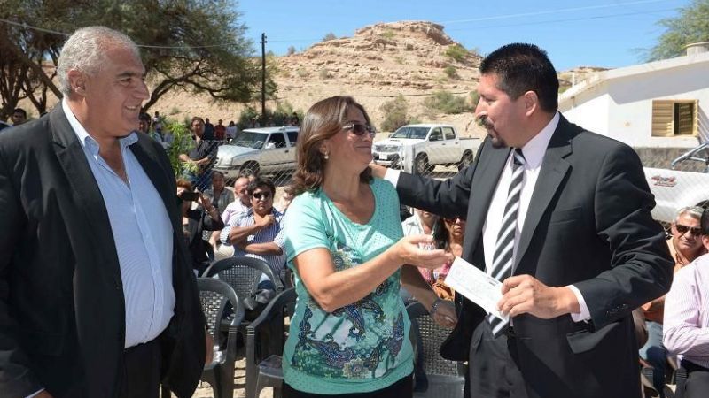 La Gobernadora inauguró obras en el Norte de Belén