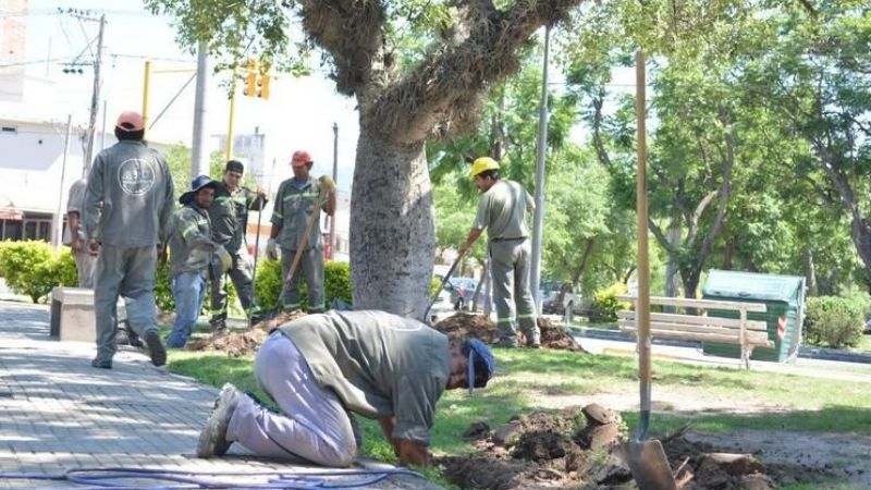 Renovación lumínica en la Plaza Virgen del Valle‏