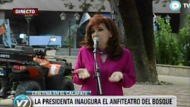 Cristina Kirchner: "Estamos empecinados en brindar alegría"