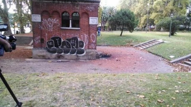 Apareció un cuerpo calcinado frente al edificio que vivía Nisman