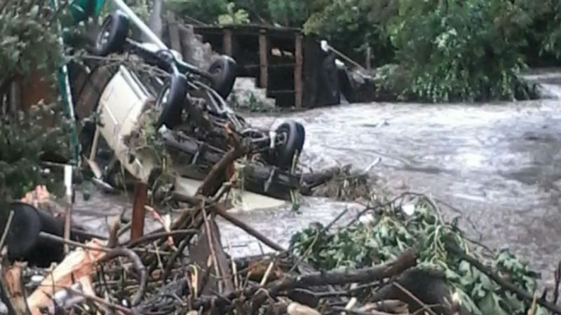 Suman 7 los muertos por el temporal en Sierras Chicas