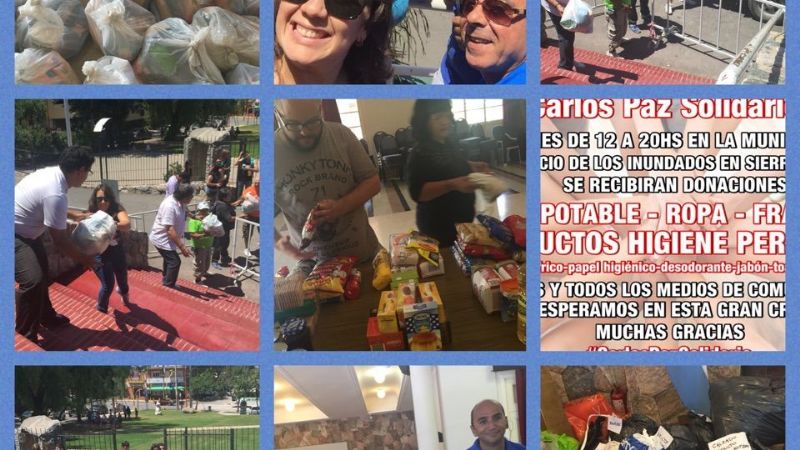 Los famosos se solidarizan por los afectados del temporal