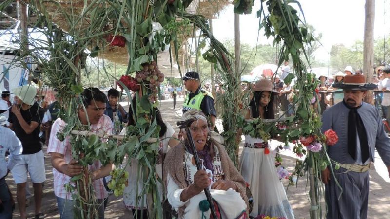 Doña María Mercedes Rasjido fue proclamada Pachamama