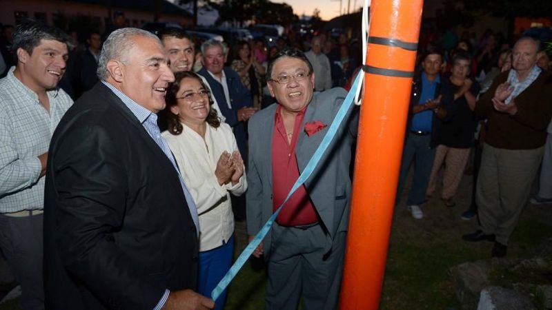 La gobernadora inauguró obras hídricas y energéticas en Aconquija