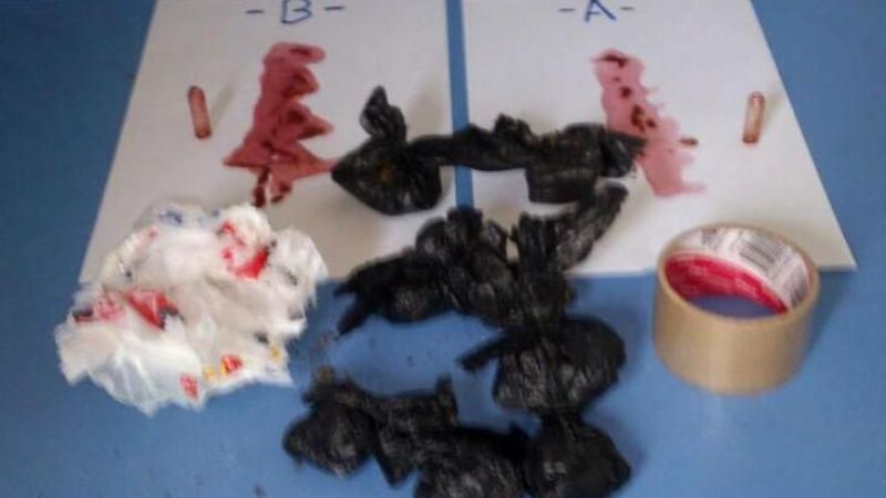 Llevaban un cuarto de marihuana en el colectivo