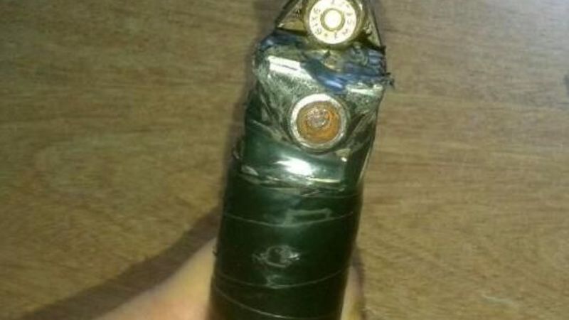 Tenían un arma de fuego