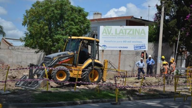 Primera etapa de avenida Latzina estará terminada en dos meses