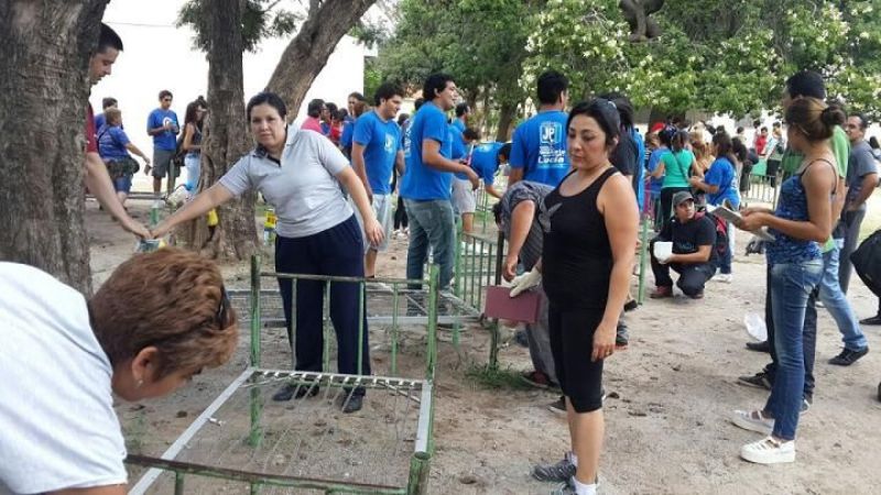 Jornada Solidaria en el Hogar Escuela
