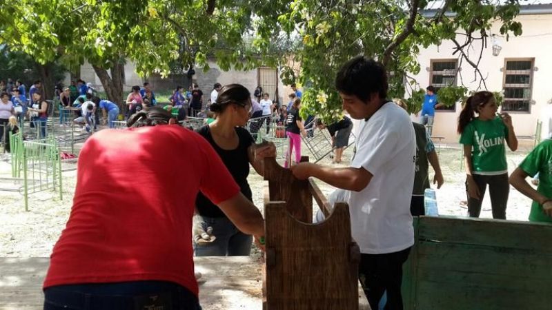 Jornada Solidaria en el Hogar Escuela