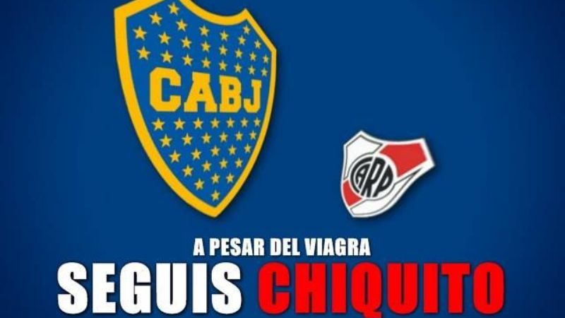 Ahora, los afiches con cargadas a River desde Bolivia