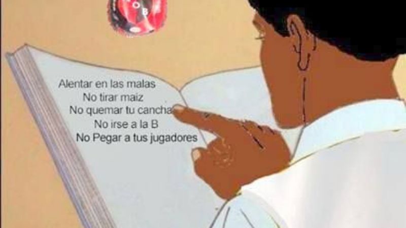 Ahora, los afiches con cargadas a River desde Bolivia