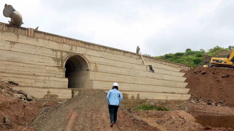 La Gobernadora inspeccionó los avances de obra en el Dique Las Tunas
