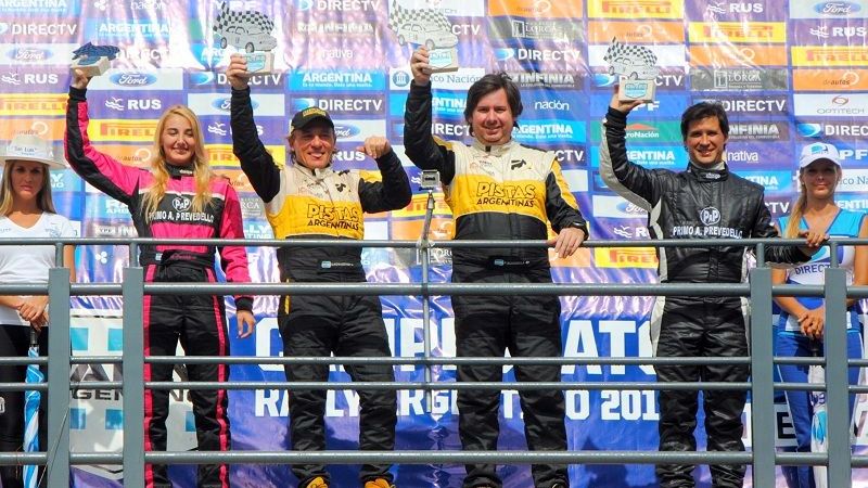 Meliza Prevedello debutó con un 2do. puesto en el Rally Argentino