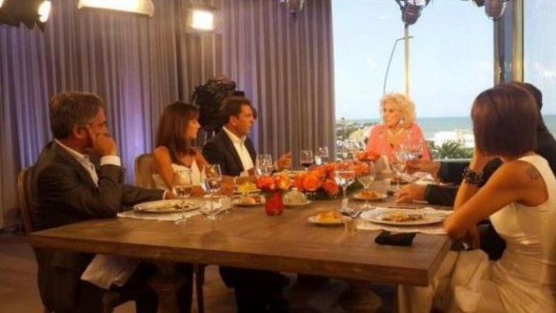 El actor Furriel puso incómodo a Massa en la mesa de Mirtha Legrand