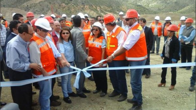 La gobernadora inauguró explotación de Bajo El Durazno