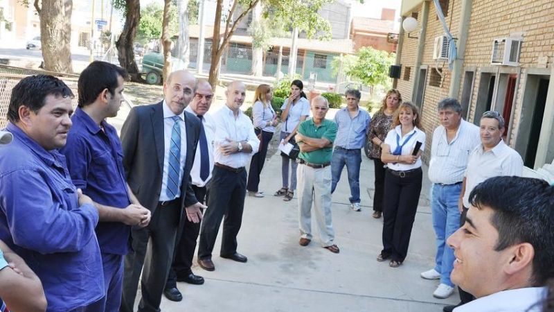 El Rector se reunió con personal de Obras