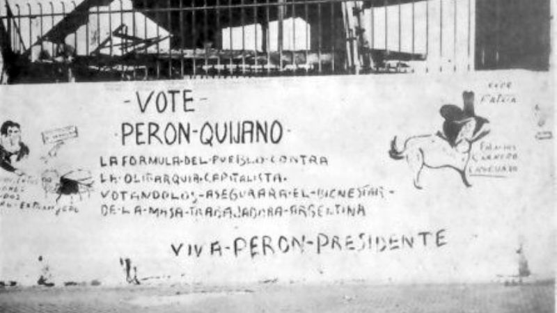 Primer triunfo peronista y consagración de derechos al trabajador