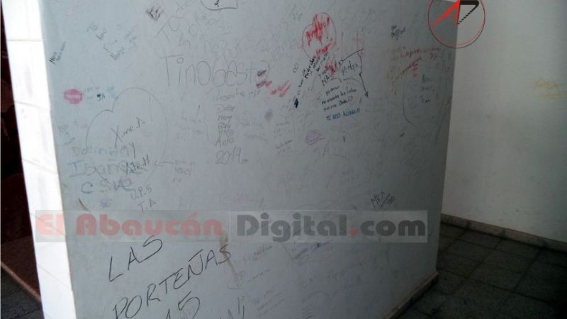 Dañaron baños públicos en la plaza de Fiambalá