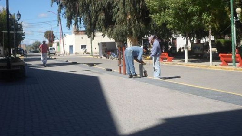 Importantes tareas de mantenimiento en el Paseo de La Fe