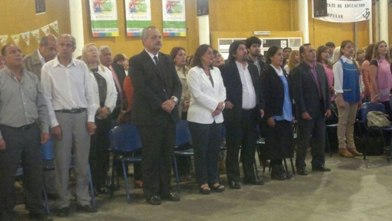 Corpacci felicitó la tarea de los docentes pero criticó a los que faltan