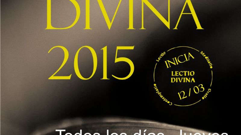 Inicia el ciclo anual de lectio divina, verdadera escuela de vida espiritual